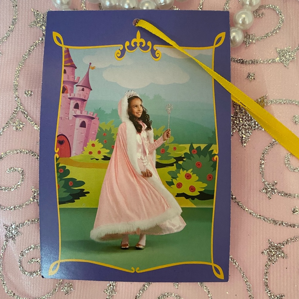 Light pink velvet dress. Size L 6X. Dream play
